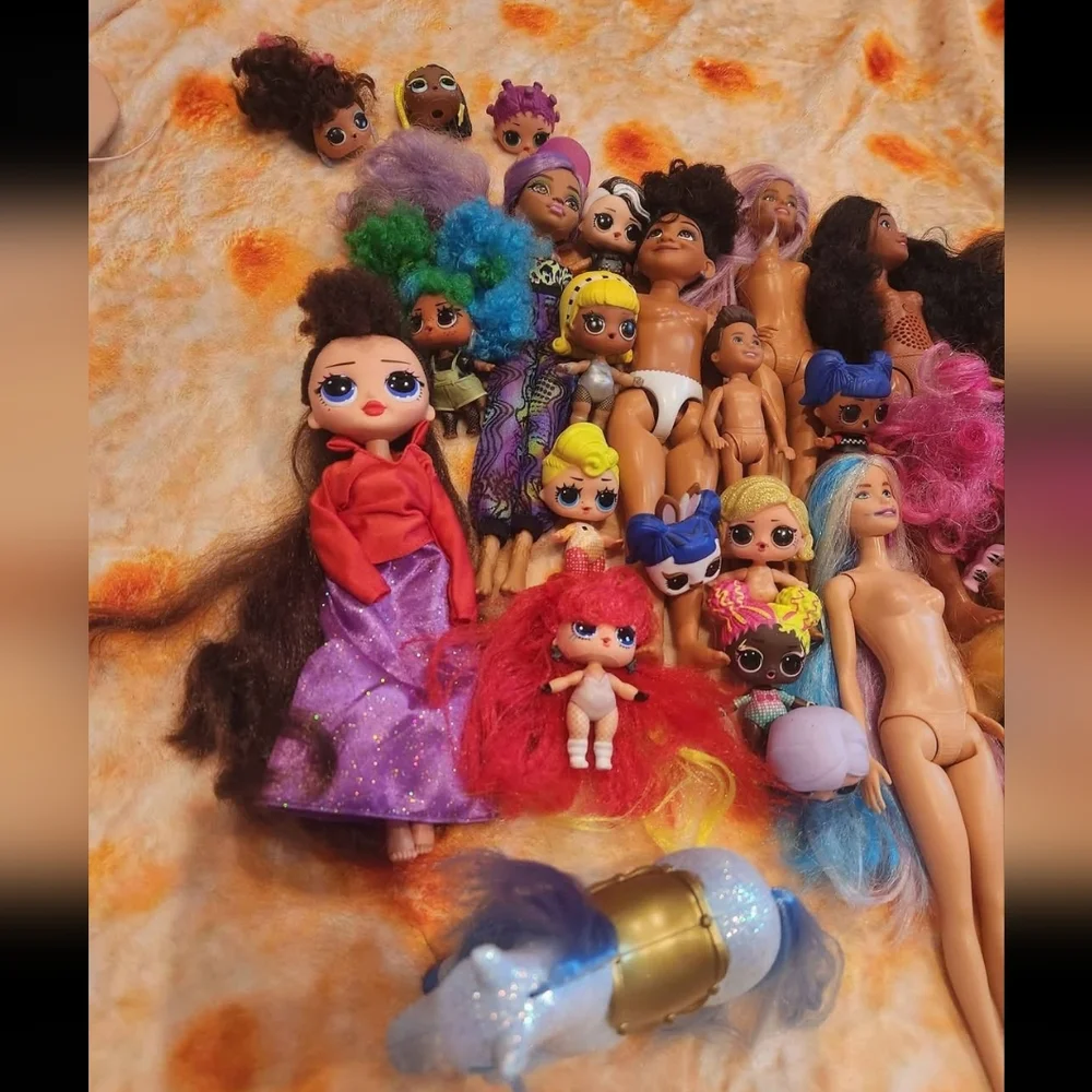 L.O.L. Barbie Monster High Boxy Girl Dolls Doll Lot Bundle Girls Toy - Picture 2 of 4